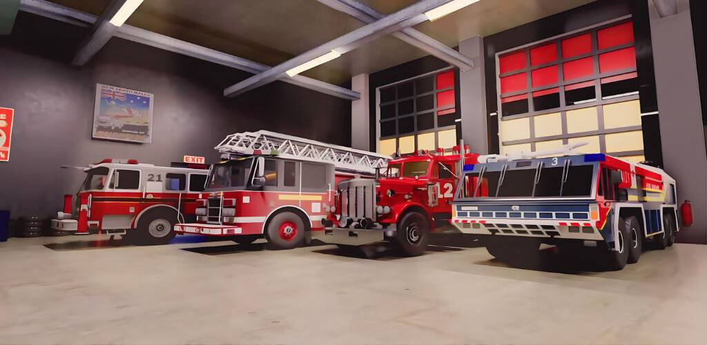 Скачать взломанную Real Firefighter 3D Simulator [МОД открыто все] на Андроид - Версия 0.5.8 apk
