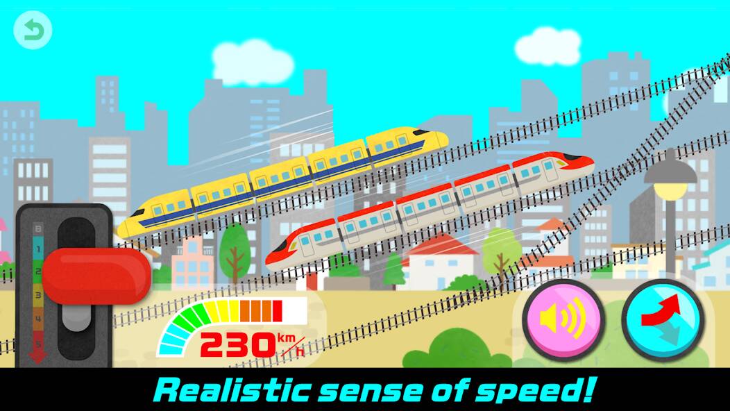 Скачать взломанную Train Roller Coaster [МОД открыто все] на Андроид - Версия 2.9.5 apk