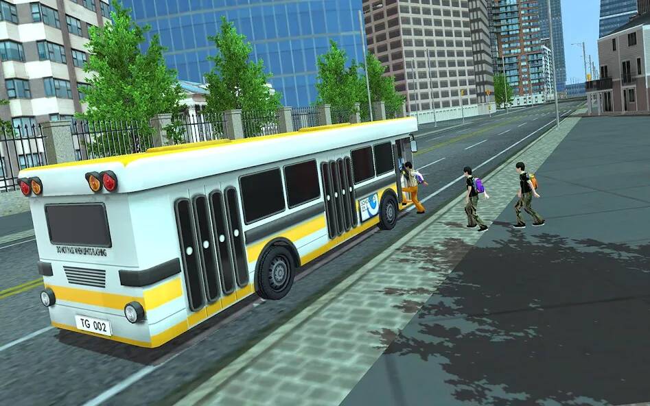 Скачать взломанную School Bus Driving Game [МОД открыто все] на Андроид - Версия 0.1.3 apk