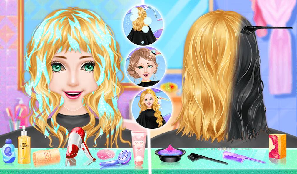 Скачать взломанную Doll makeup games for girls [МОД безлимитные деньги] на Андроид - Версия 1.9.8 apk
