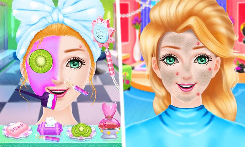 Скачать взломанную Doll makeup games for girls [МОД безлимитные деньги] на Андроид - Версия 1.9.8 apk