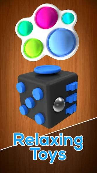Скачать взломанную Pop It 3D: Fidget Antistress [МОД безлимитные деньги] на Андроид - Версия 2.3.1 apk