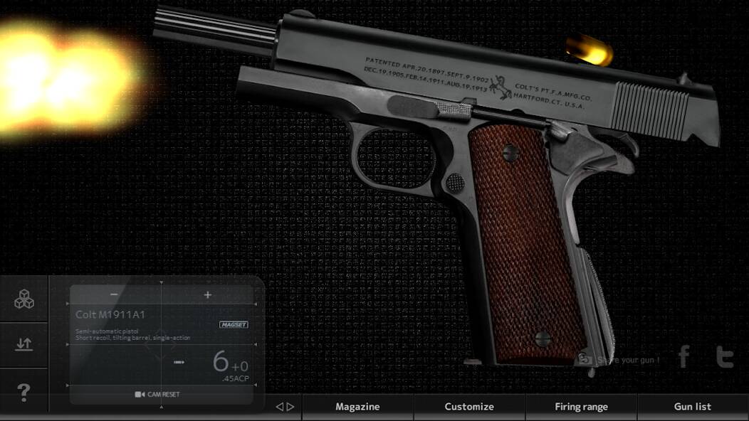 Скачать взломанную Magnum3.0 Gun Custom Simulator [МОД безлимитные деньги] на Андроид - Версия 1.7.8 apk