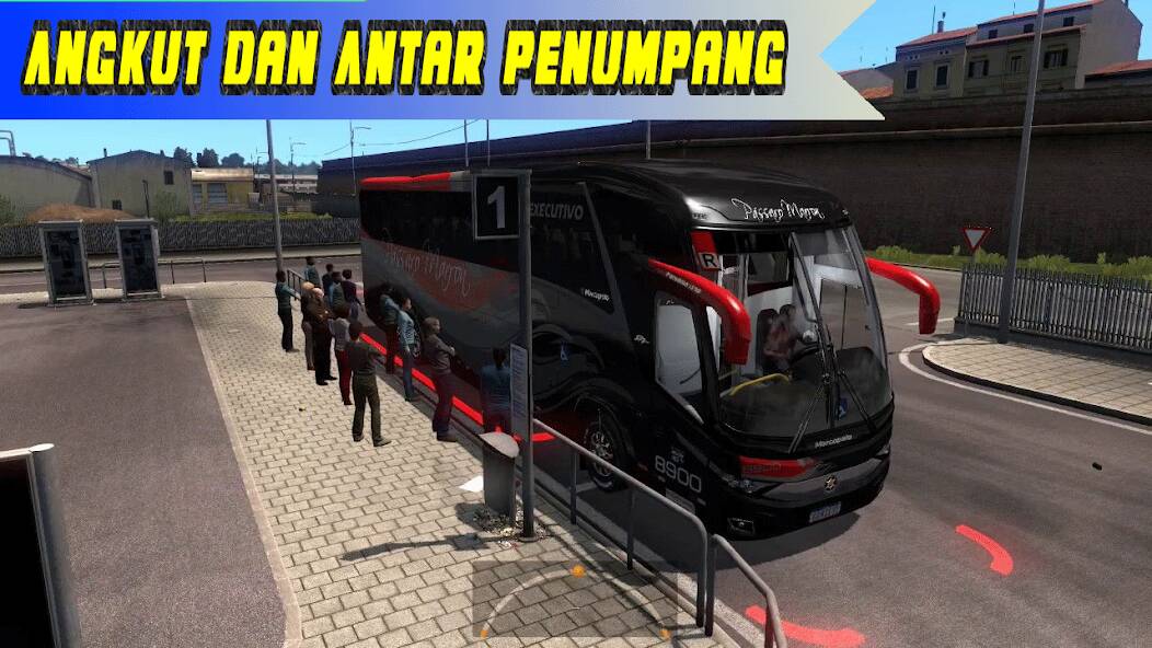 Скачать взломанную Bus Telolet Basuri Nusantara [МОД много монет] на Андроид - Версия 0.3.7 apk