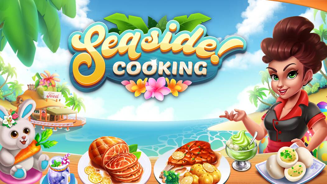 Скачать взломанную Cooking Seaside - Beach Food [МОД безлимитные деньги] на Андроид - Версия 2.1.6 apk