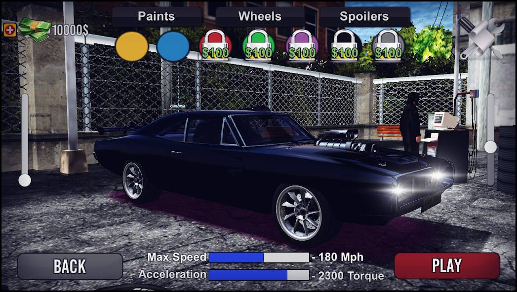 Скачать взломанную Charger Drift Simulator [МОД много монет] на Андроид - Версия 0.6.4 apk