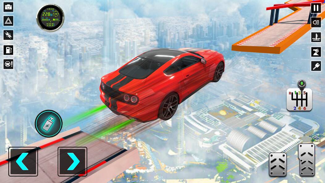 Скачать взломанную Ramp Car Games : GT Car Racing [МОД безлимитные деньги] на Андроид - Версия 0.4.9 apk