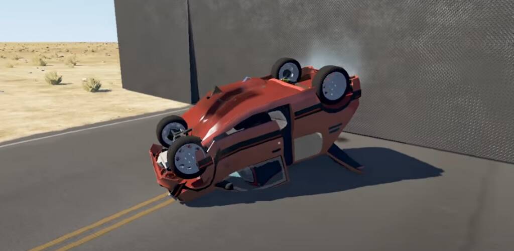 Скачать взломанную симулятор автокатастрофы [МОД открыто все] на Андроид - Версия 0.5.9 apk