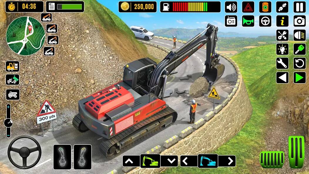 Скачать взломанную City Road Construction Games [МОД открыто все] на Андроид - Версия 1.8.2 apk