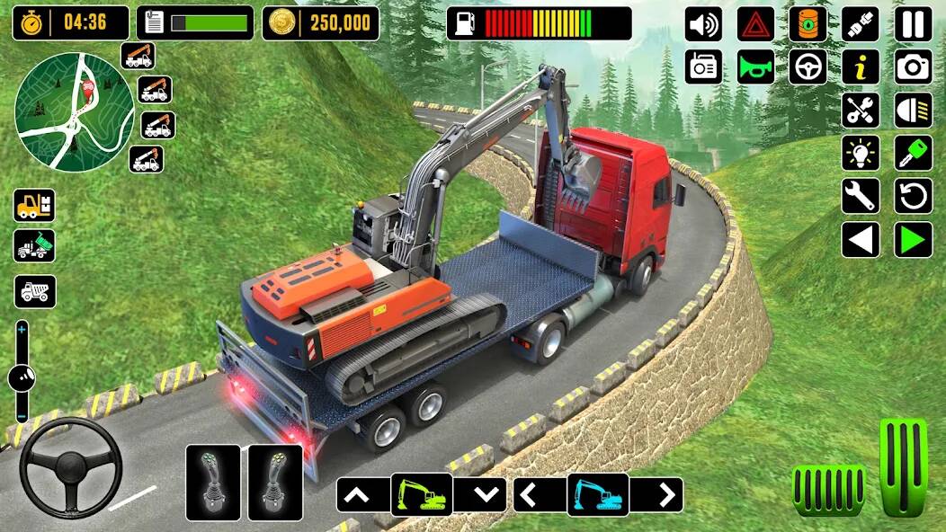 Скачать взломанную City Road Construction Games [МОД открыто все] на Андроид - Версия 1.8.2 apk
