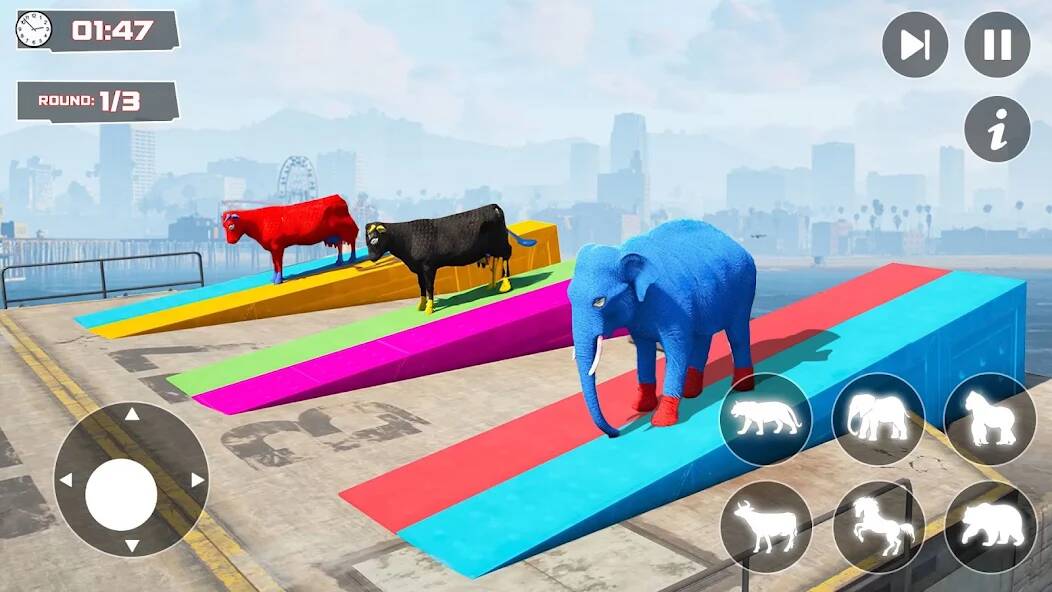 Скачать взломанную GT Animal 3D: Racing Game [МОД безлимитные деньги] на Андроид - Версия 2.3.6 apk