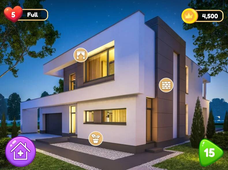 Скачать взломанную Home Renovation Games 2023 [МОД много монет] на Андроид - Версия 0.4.3 apk