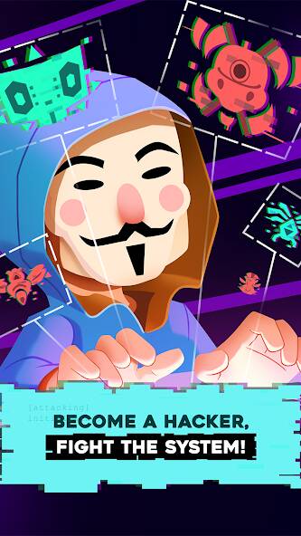 Скачать взломанную Hacking Hero: Hacker Clicker [МОД безлимитные деньги] на Андроид - Версия 0.5.5 apk