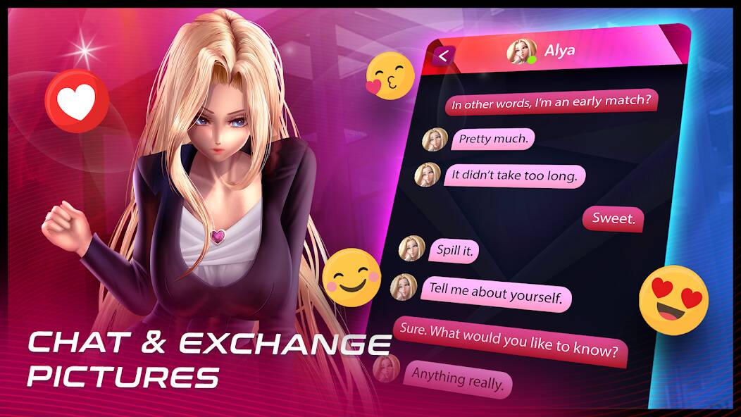 Скачать взломанную LoveNest - Anime Character Sim [МОД много монет] на Андроид - Версия 2.3.6 apk