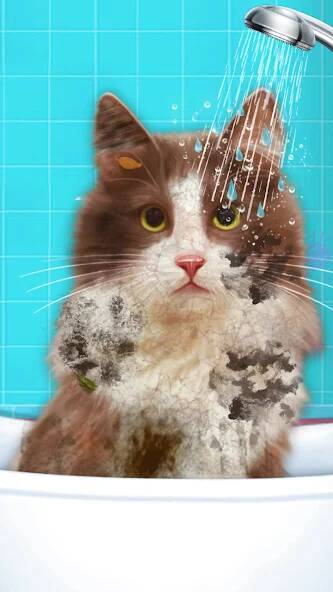 Скачать взломанную Virtual Cat ASMR Spa Makeover [МОД много монет] на Андроид - Версия 0.9.6 apk