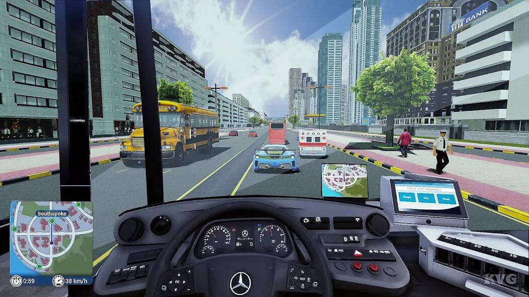 Скачать взломанную Bus simulator 2023 - Bus Drive [МОД безлимитные деньги] на Андроид - Версия 0.2.3 apk