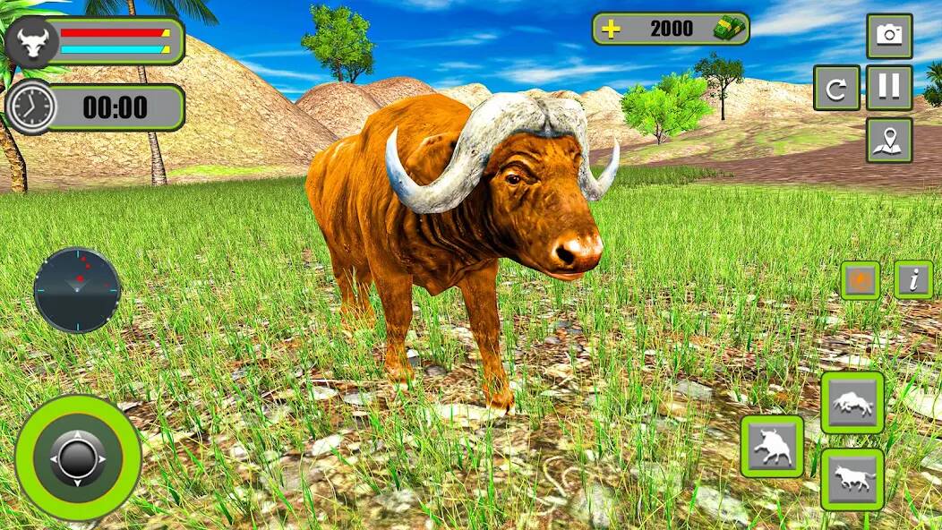 Скачать взломанную Angry Bull Attack Fight Games [МОД много монет] на Андроид - Версия 1.6.4 apk