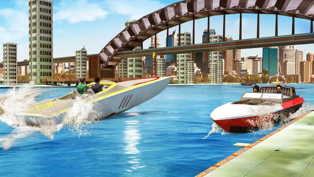 Скачать взломанную Boat Simulator Games [МОД безлимитные деньги] на Андроид - Версия 0.4.5 apk