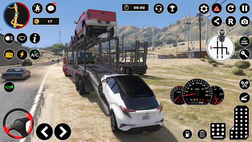 Скачать взломанную Офлайн игры про грузовики 3D [МОД открыто все] на Андроид - Версия 1.5.1 apk