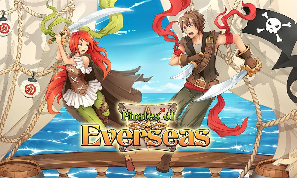 Скачать взломанную Pirates of Everseas [МОД много монет] на Андроид - Версия 0.4.7 apk