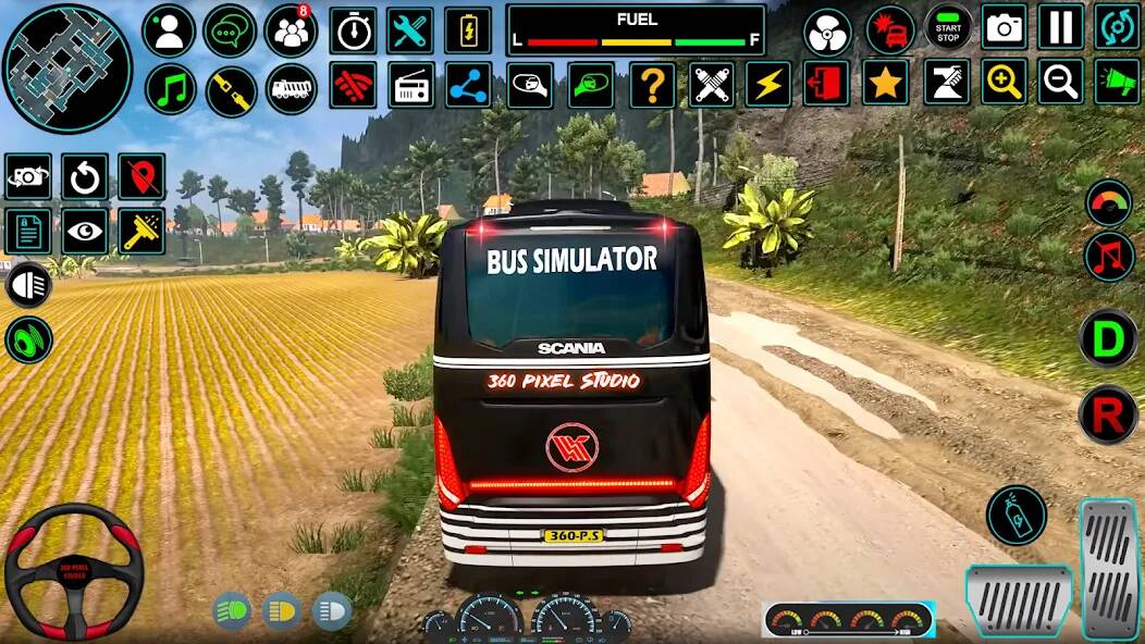 Скачать взломанную Public Coach Bus Driving 3D [МОД открыто все] на Андроид - Версия 2.8.5 apk