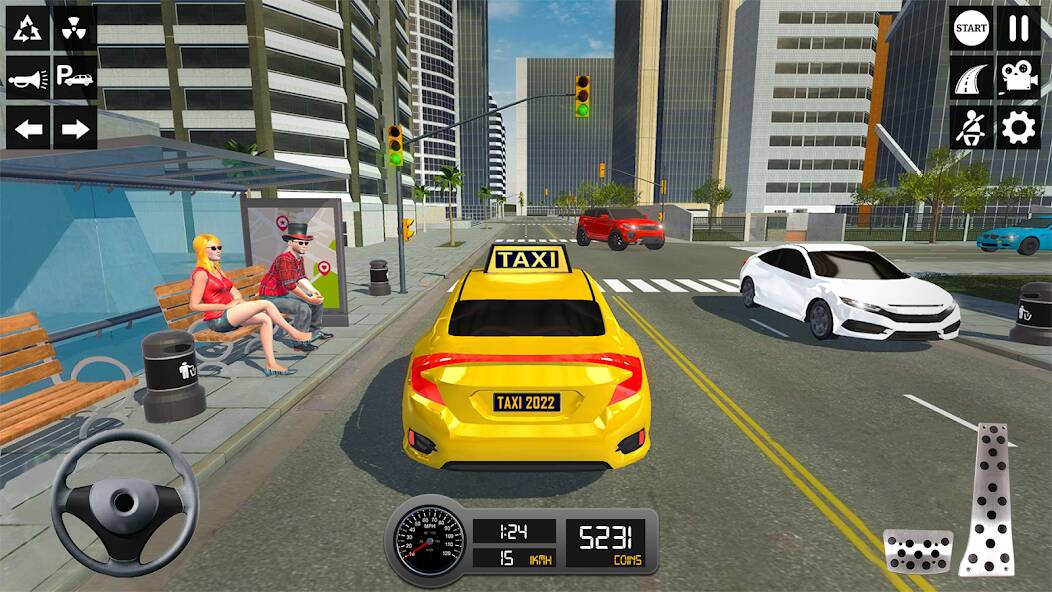Скачать взломанную Таксист 3d: Симулятор такси [МОД безлимитные деньги] на Андроид - Версия 2.9.6 apk