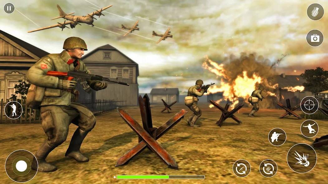 Скачать взломанную WW2 Survival Shooter огонь [МОД много монет] на Андроид - Версия 1.5.5 apk
