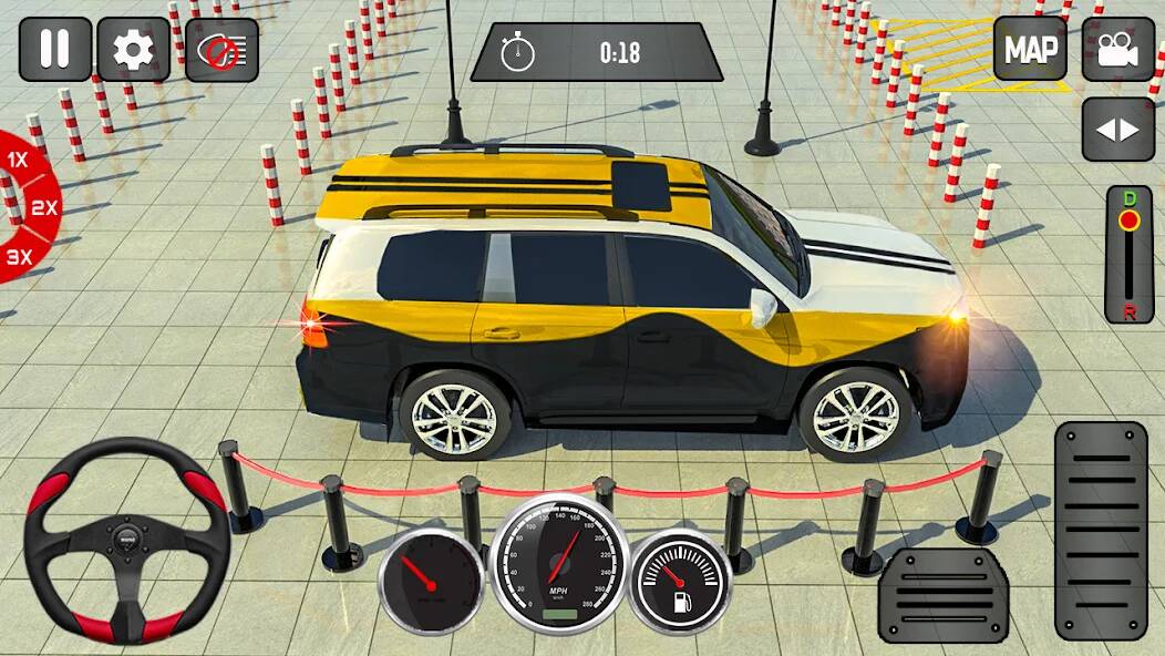 Скачать взломанную Автомобильные игры 3d Парковка [МОД открыто все] на Андроид - Версия 0.3.5 apk