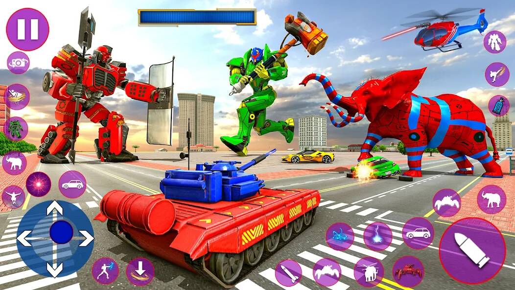 Скачать взломанную Игра-робот-паук-танк [МОД много монет] на Андроид - Версия 1.3.6 apk