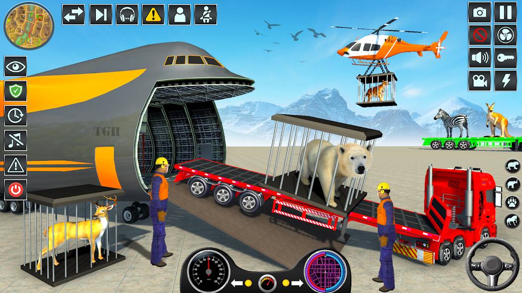 Скачать взломанную Animal Transport Driving Games [МОД безлимитные деньги] на Андроид - Версия 1.1.2 apk