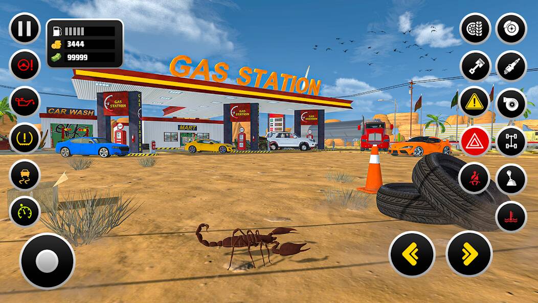 Скачать взломанную бензин Gas Station Simulator [МОД безлимитные деньги] на Андроид - Версия 2.7.4 apk