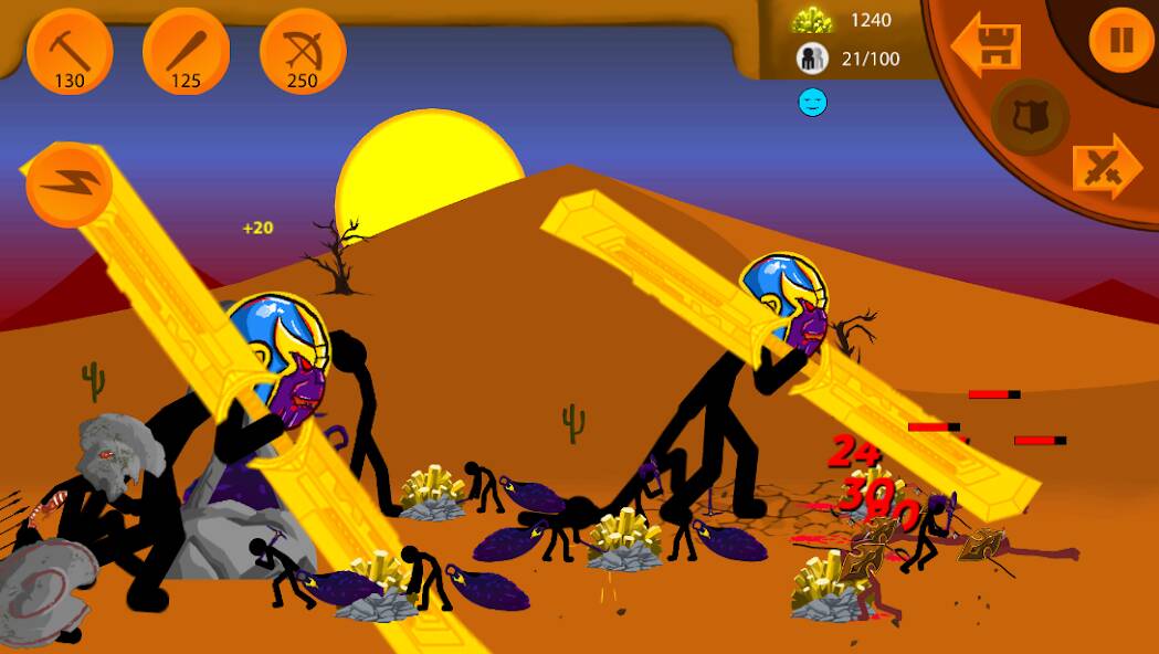 Скачать взломанную Stickman War : Infinity battle [МОД безлимитные деньги] на Андроид - Версия 0.3.9 apk
