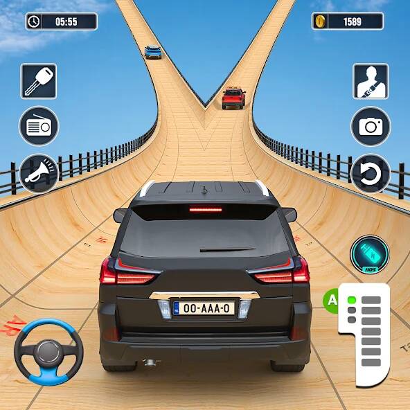 Скачать взломанную Car Stunt Games - Car Games 3D [МОД открыто все] на Андроид - Версия 0.6.8 apk