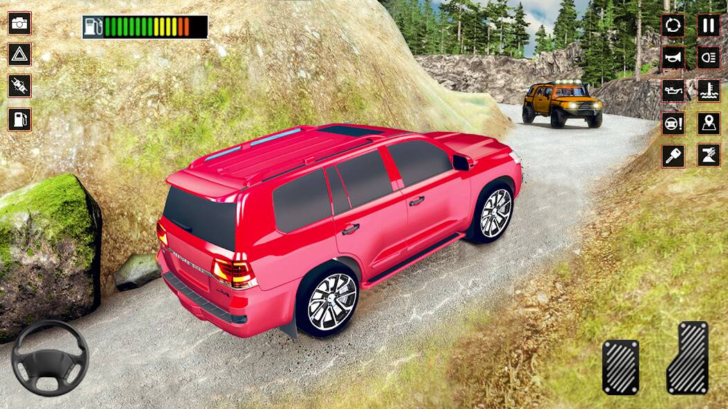 Скачать взломанную Mountain Climb 4x4 Car Games [МОД открыто все] на Андроид - Версия 0.4.5 apk