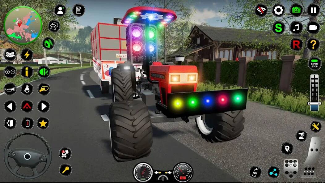 Скачать взломанную Индийская тракторная игра 3D [МОД открыто все] на Андроид - Версия 0.1.5 apk