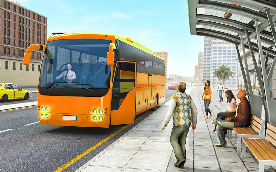 Скачать взломанную City Bus Simulator: Transport [МОД открыто все] на Андроид - Версия 2.4.8 apk