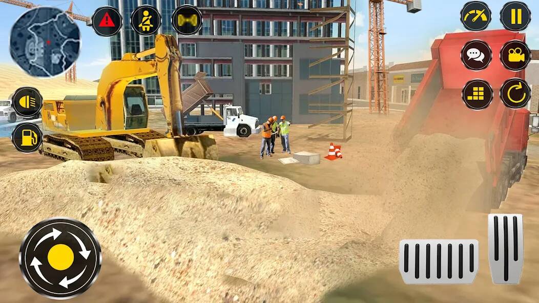 Скачать взломанную Heavy Excavator Simulator PRO [МОД открыто все] на Андроид - Версия 1.7.4 apk