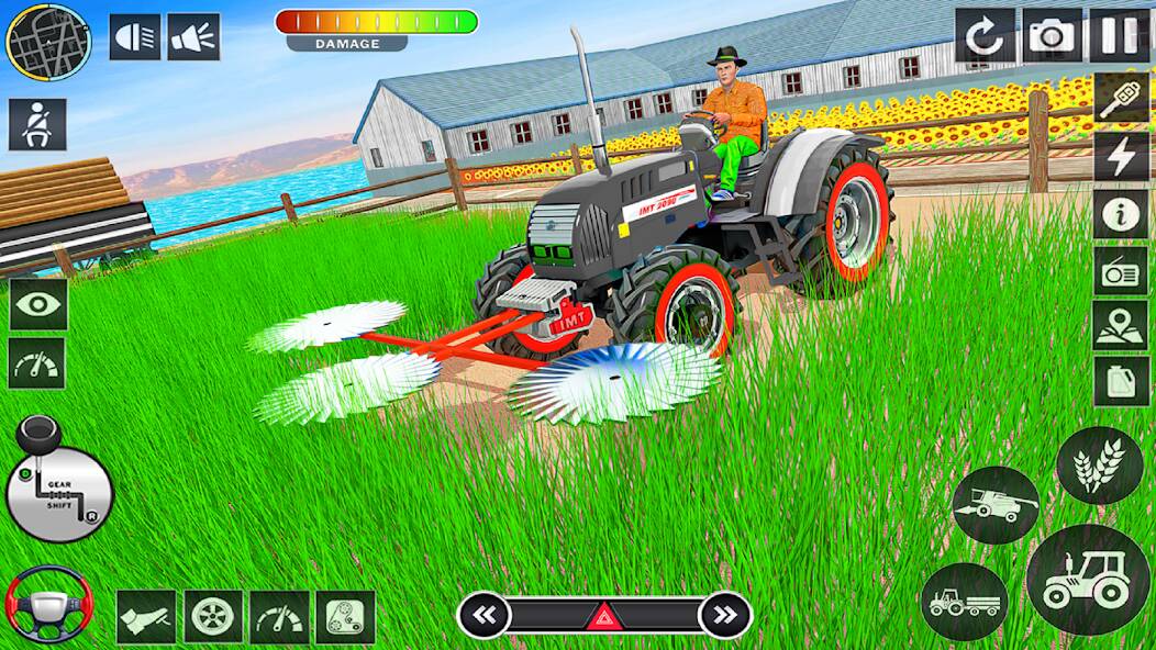 Скачать взломанную Big Tractor Farming Simulator [МОД открыто все] на Андроид - Версия 1.4.3 apk