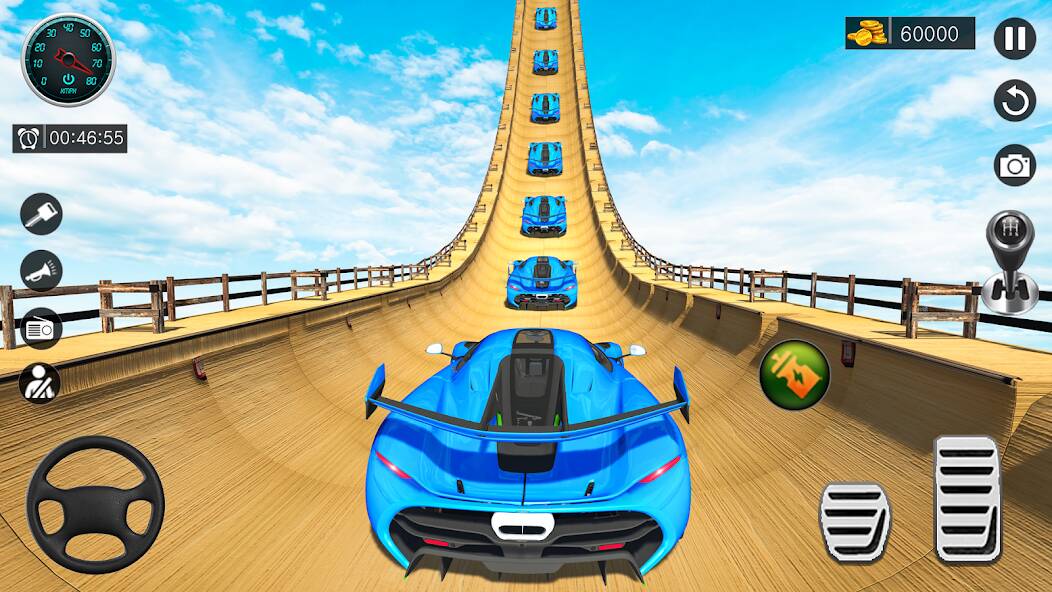 Скачать взломанную Ramp Car Game - Car Stunt [МОД безлимитные деньги] на Андроид - Версия 1.6.5 apk