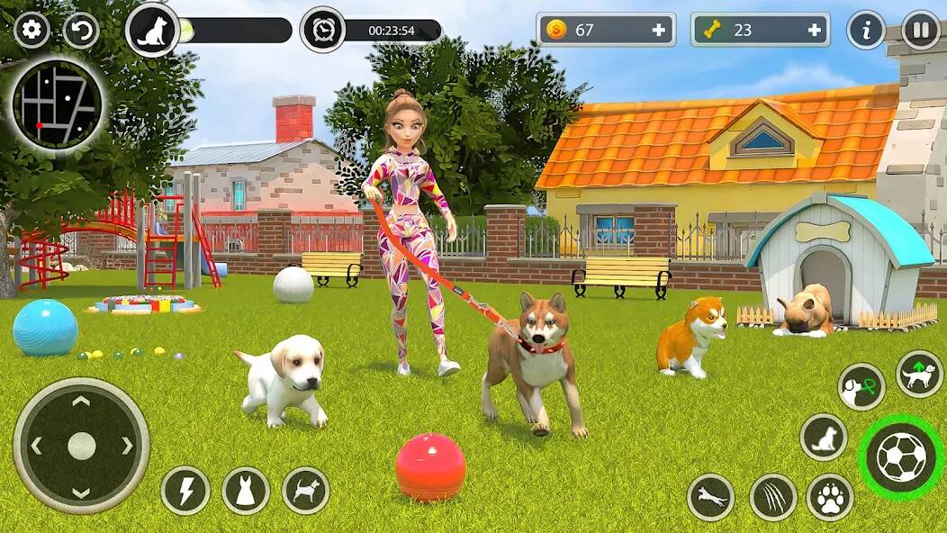 Скачать взломанную Симуляторы собак [МОД безлимитные деньги] на Андроид - Версия 1.8.9 apk