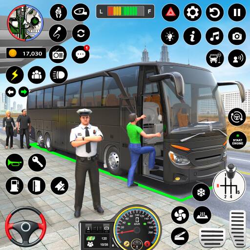 Скачать взломанную Симулятор городского автобуса [МОД безлимитные деньги] на Андроид - Версия 2.8.8 apk