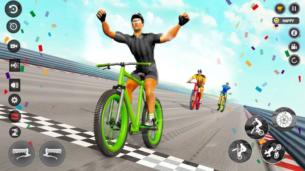 Скачать взломанную BMX Cycle Race 3d Cycle Games [МОД безлимитные деньги] на Андроид - Версия 0.5.4 apk