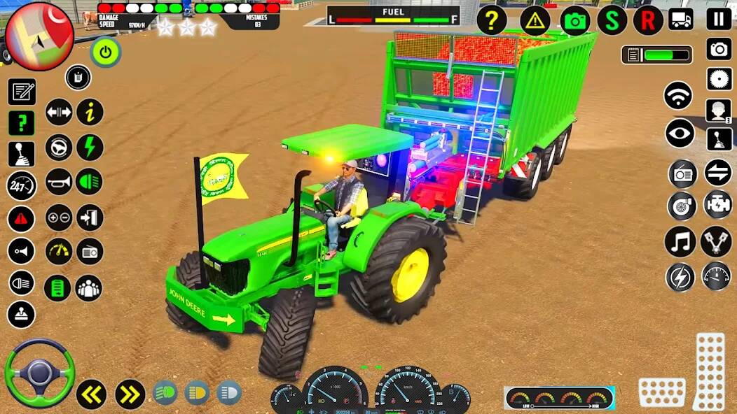 Скачать взломанную Вождение трактора: ферма [МОД открыто все] на Андроид - Версия 2.3.9 apk