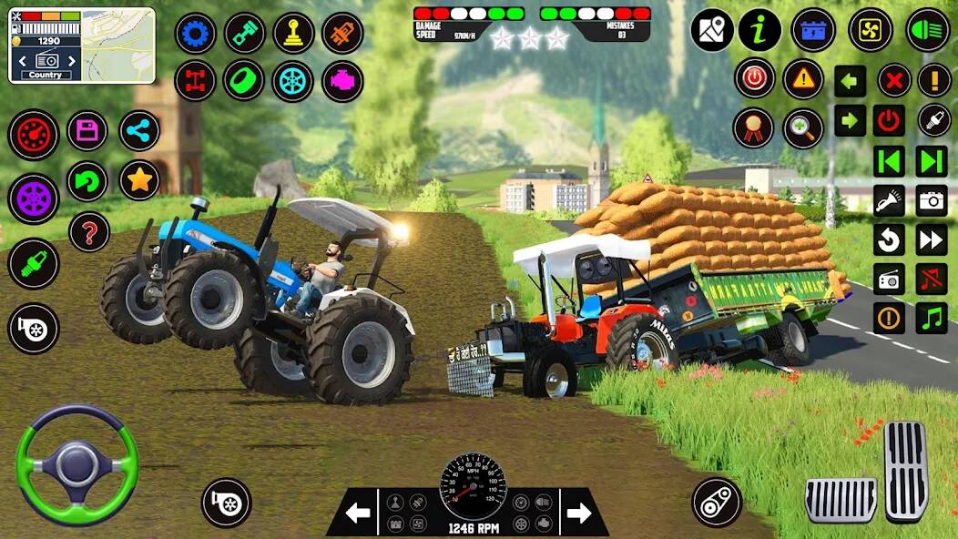 Скачать взломанную индийские тракторные игры [МОД открыто все] на Андроид - Версия 0.4.4 apk
