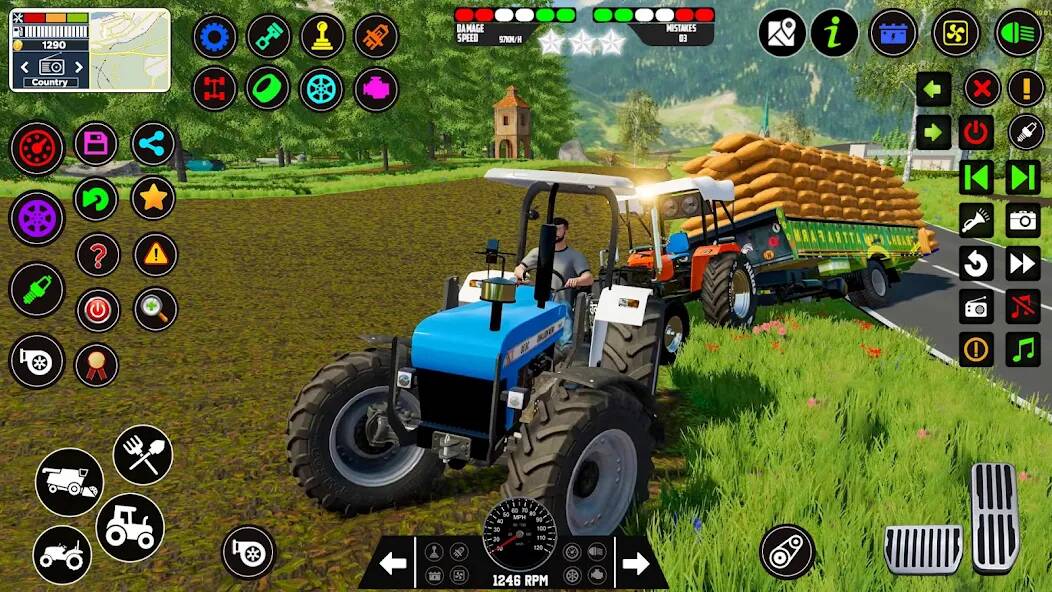 Скачать взломанную индийские тракторные игры [МОД открыто все] на Андроид - Версия 0.4.4 apk