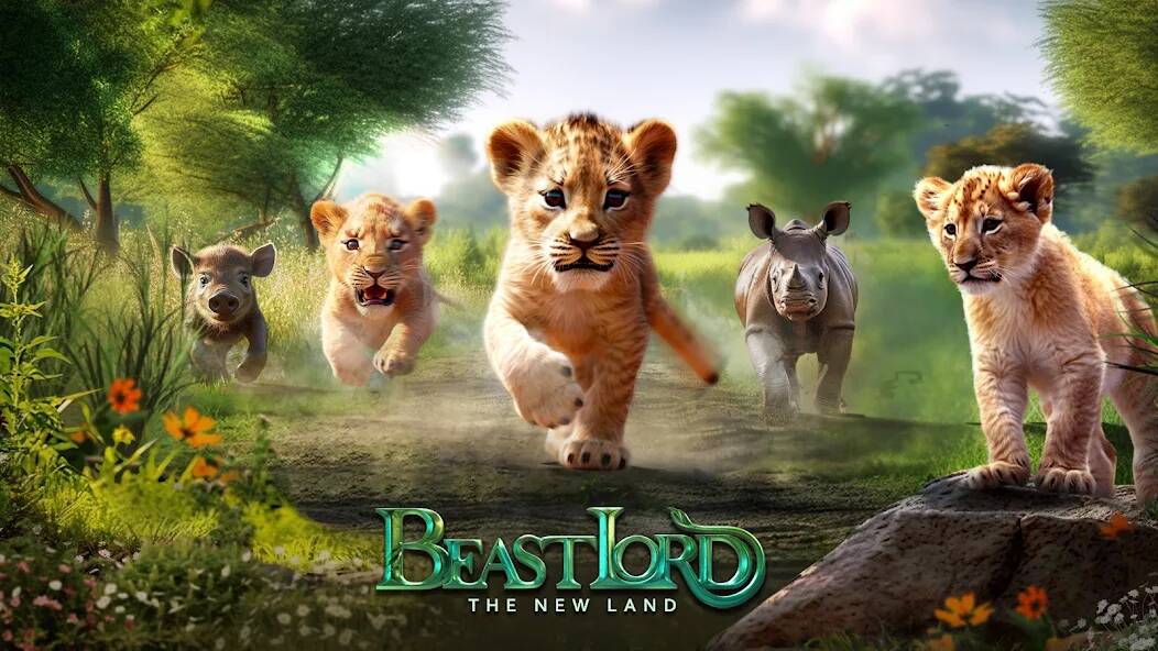 Скачать взломанную Beast Lord: The New Land [МОД много монет] на Андроид - Версия 1.1.4 apk