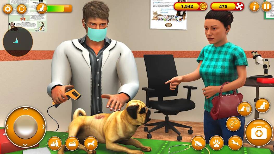 Скачать взломанную Виртуальный симулятор собачьей [МОД открыто все] на Андроид - Версия 1.1.9 apk