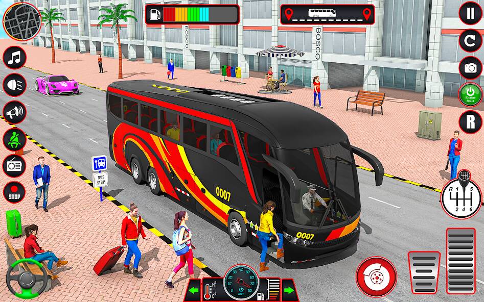 Скачать взломанную City Bus Simulator 3D Bus Game [МОД много монет] на Андроид - Версия 1.3.4 apk
