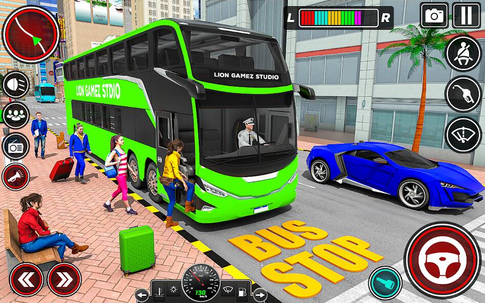 Скачать взломанную City Bus Simulator 3D Bus Game [МОД много монет] на Андроид - Версия 1.3.4 apk