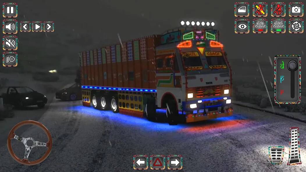Скачать взломанную Indian Truck Simulator - Lorry [МОД много монет] на Андроид - Версия 1.6.6 apk